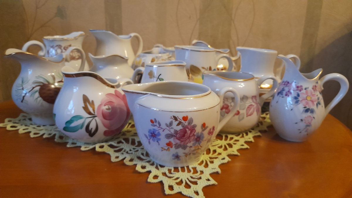 Молочники как объект искусства