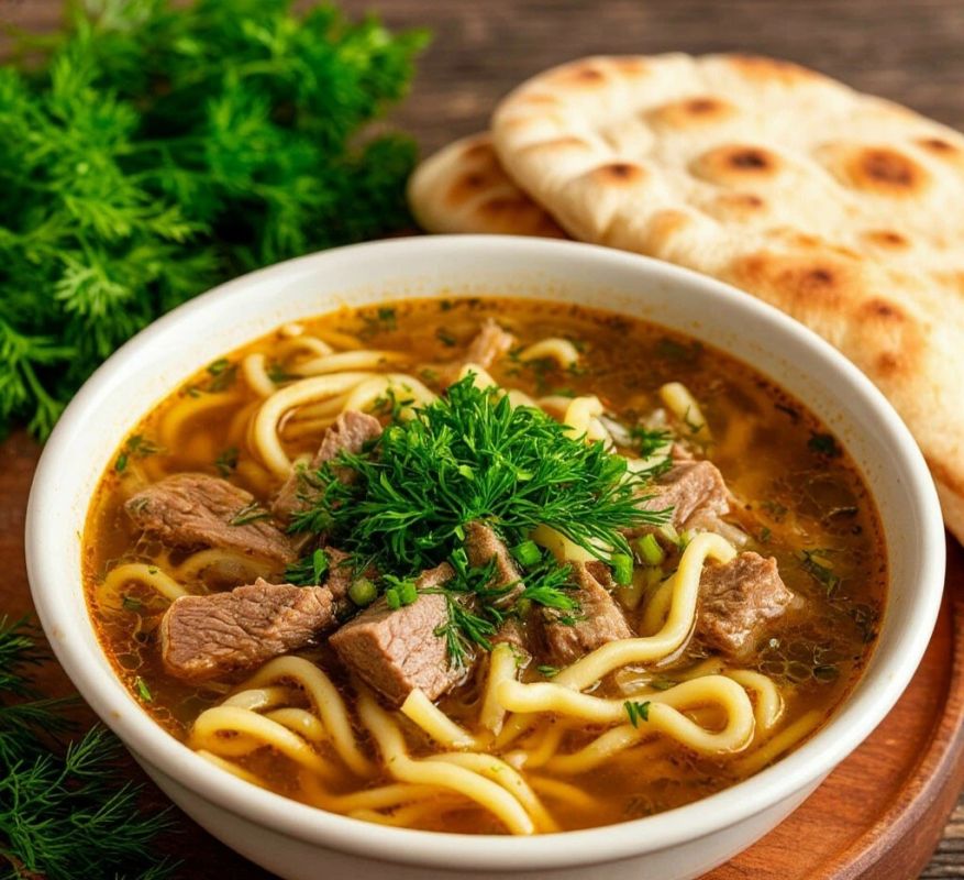 Ароматный мясной суп с лапшой: уют в каждой ложке