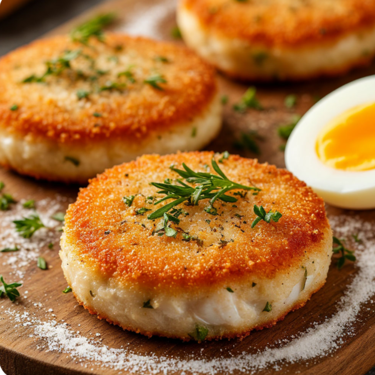 Рыбные котлеты в духовке