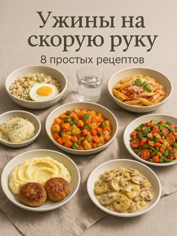 Вкусные и быстрые ужины: 8 рецептов на каждый день