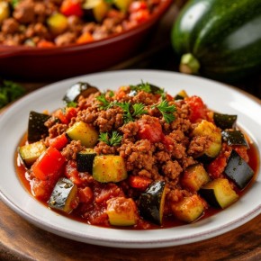 Рататуй из кабачков и фарша: восхитительный рецепт на ужин