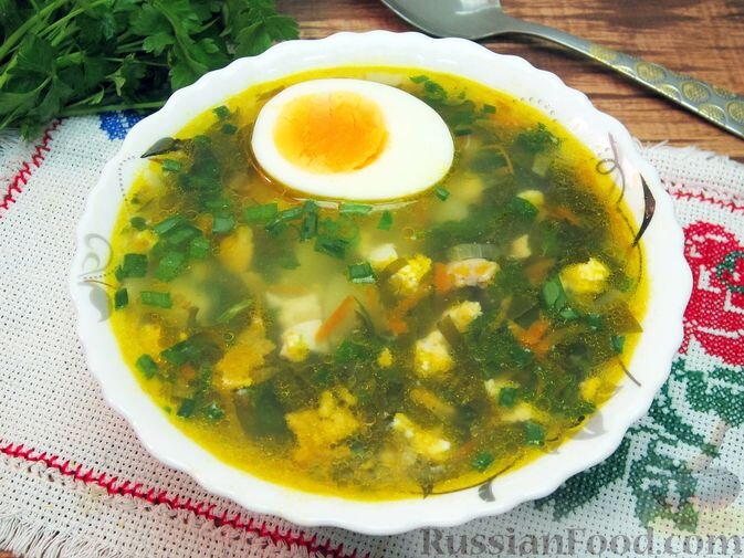 Необычные варианты зелёного борща: попробуйте новые сочетания