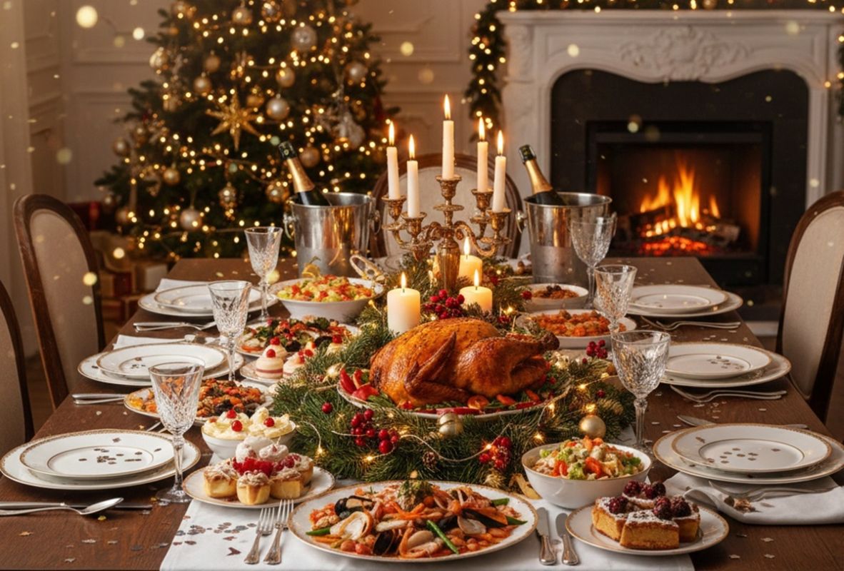 Праздничные угощения 2026 года: как создать стол под знаком Красной Лошади