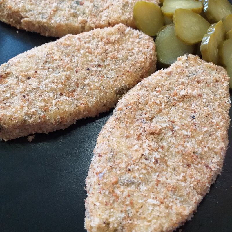 Необычный ужин: кармашки из картофельного пюре с запечённым минтаем