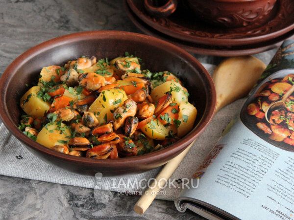 Нежная картошка с мидиями: простота и вкус в одном блюде