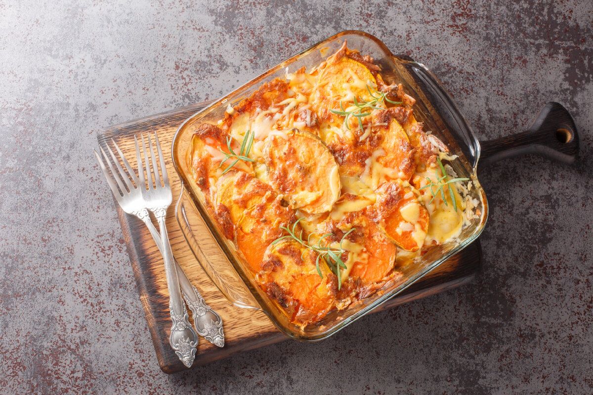 Тыквенный гратен