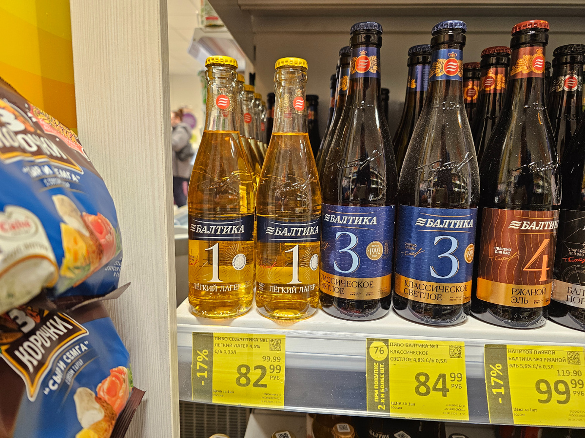 На полках магазинов: Балтика 1 – новое пиво, которое стоит попробовать