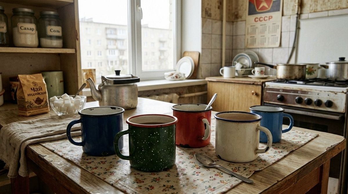 Эмалированная кружка: Вечный символ практичности и выносливости