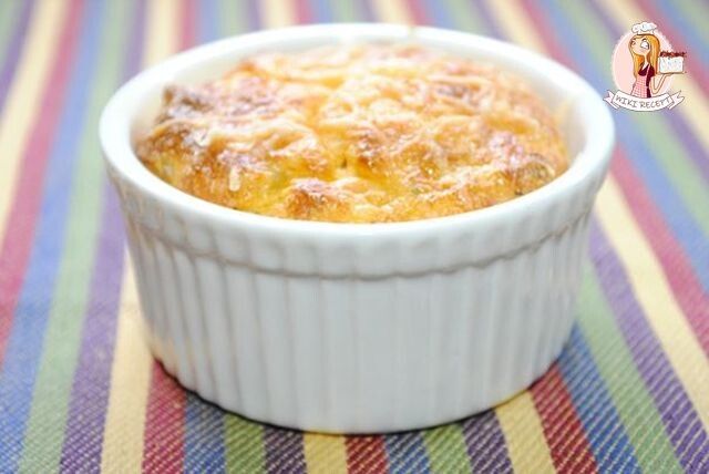 Нежное рыбное суфле с корочкой сыра