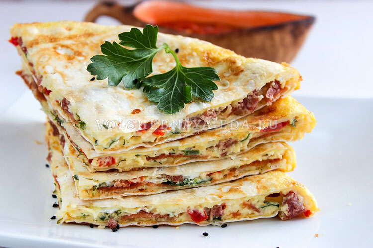 Легкий Завтрак из Лаваша: Просто и Вкусно за 15 Минут