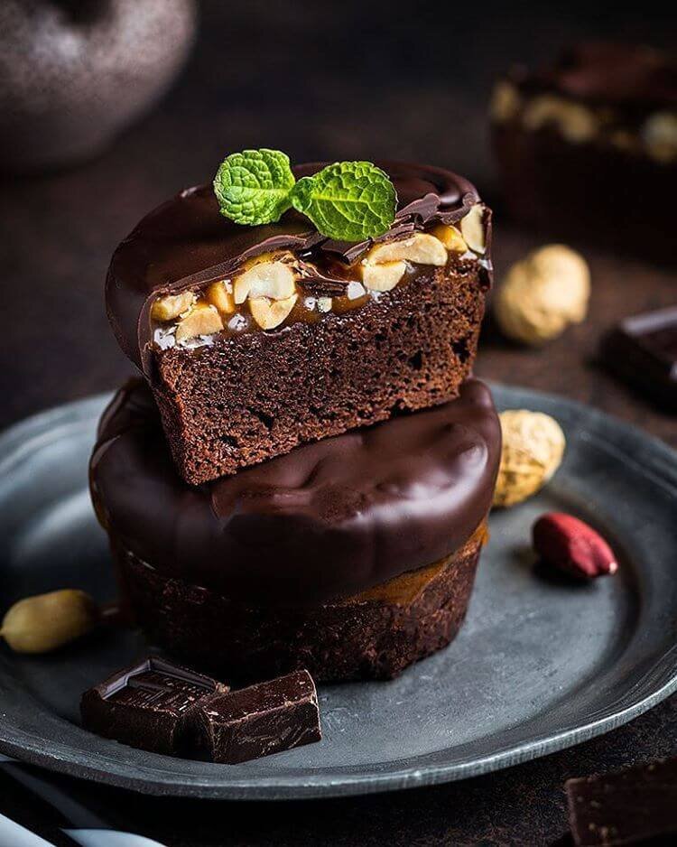 Необычный шоколадный брауни от талантливой Маргариты