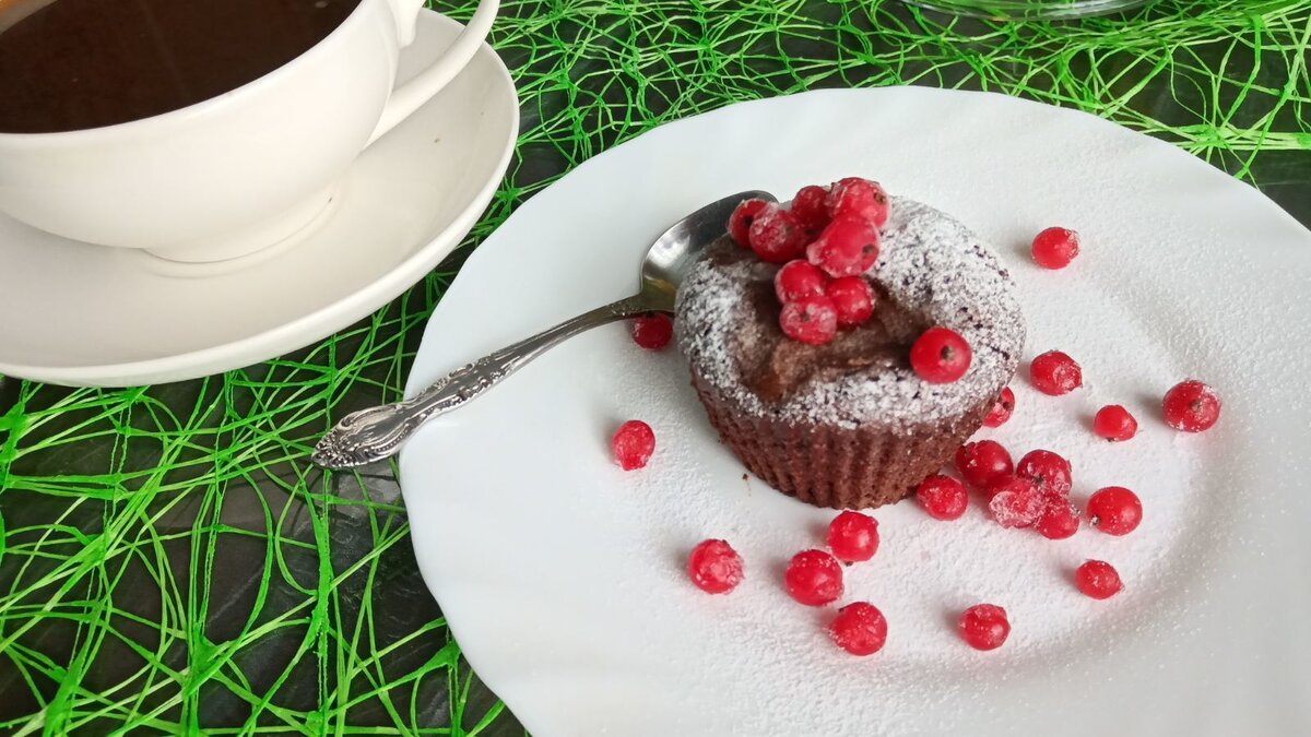 Постный шоколадный фондан: идеальный десерт для любителей шоколада