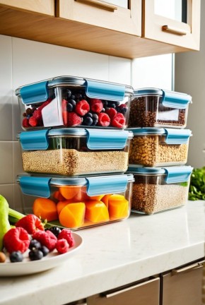 Как герметичные контейнеры помогают сохранить продукты свежими и организовать кухню