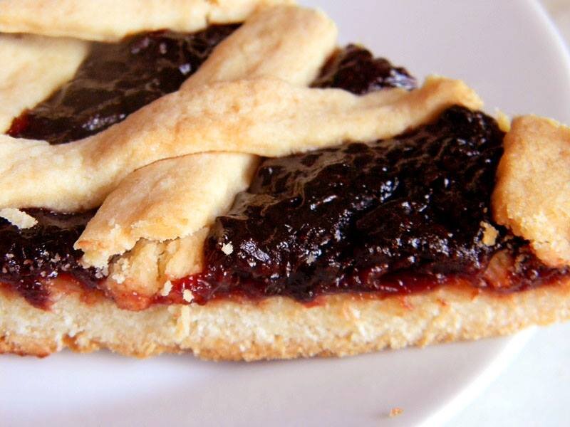 Вишнёвый пирог Crostata di visciole