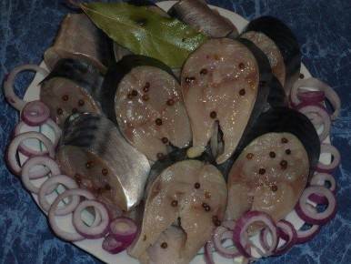 Изысканная скумбрия с пряным посолом