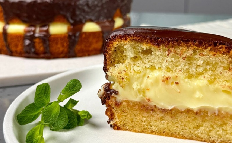Бостонский кремовый пирог: кулинарный хит с секретом в начинке