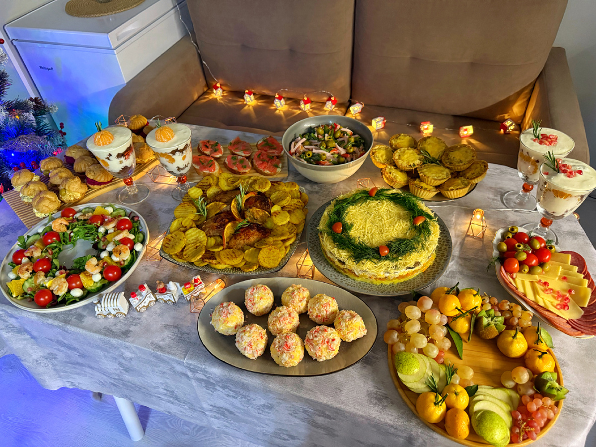 Сколько стоит новогодний стол в 2026 году?