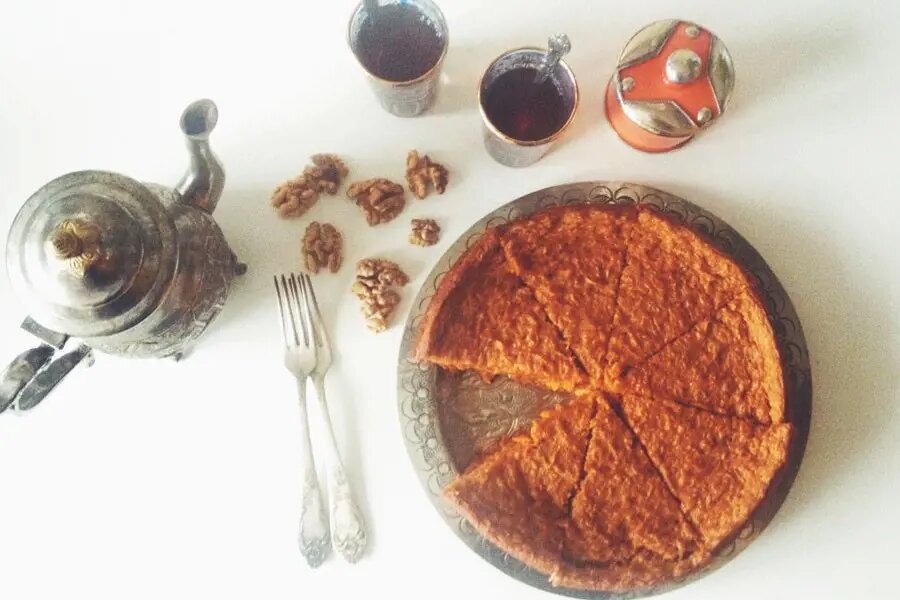 Как приготовить удивительный постный морковный пирог за 30 минут