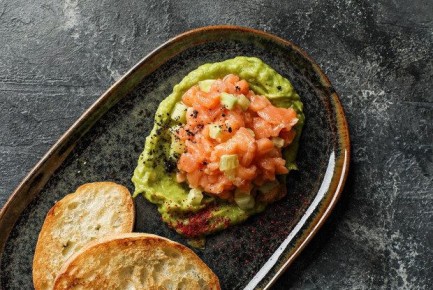 Неповторимый тартар из лосося