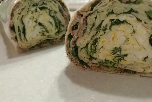 Легкий рулет «Мимоза» из лаваша, который порадует всех