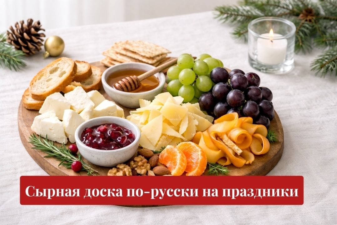 Сырная доска по-русски: стильный бюджетный ассорти на любой праздник